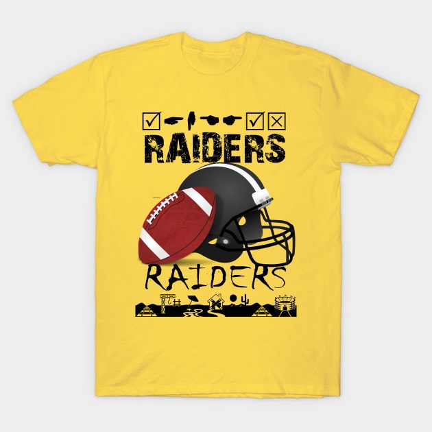 raiders T-Shirt by STAR SHOP